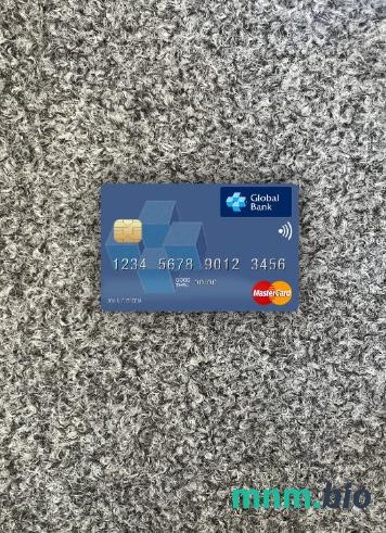 Liberia Global bank Liberia wygląd zdjęcia mastercard skan PSD + zdjęcie